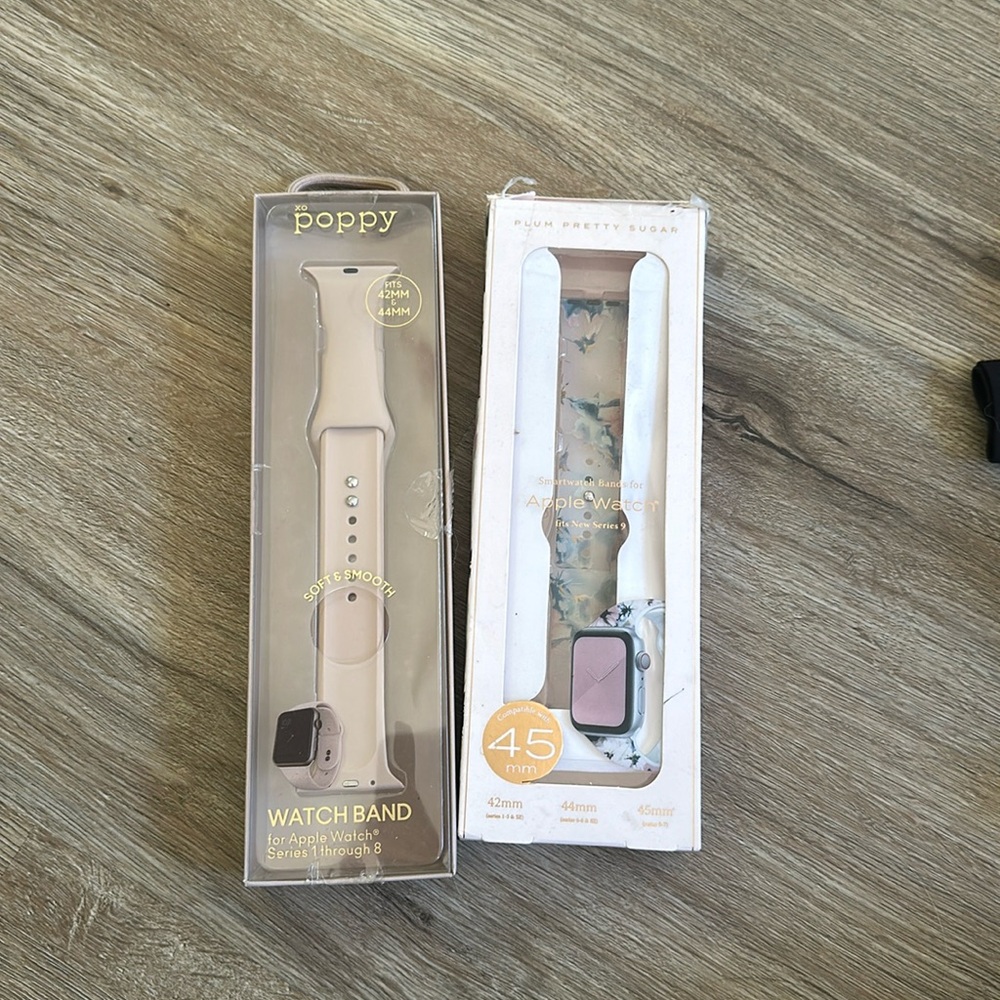 Set of two Apple Watch bands